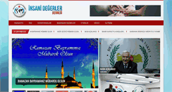 Desktop Screenshot of insanidegerler.org